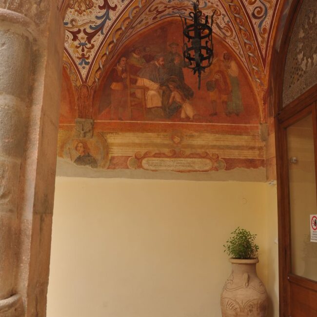 Roccamonfina - Madonna dei Lattani Chiostro